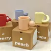 Tazze Creative Fruit Handle Ceramica Tazza da caffè Tè al latte Tazze da ufficio Bicchieri Il regalo di compleanno per gli amici