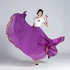 Falda de baile para mujeres Traditial Square Dancewear elegante etapa falda falda flamenca traje de danza del vientre femenino A7ax #