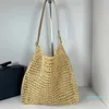 10A Stro Hobo Tas Zomer Designer Strandtassen Weave Schouder Onderarm Zwervers Luxe Tote Handtas Strand Bakken Lafite Gras