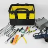 Sacos de armazenamento portátil ferramentas de hardware saco multifuncional caixa de ferramentas para kit de reparo de eletricista interno ao ar livre 2024
