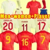 2024 Maglia da calcio Spagna Espana ANSU FATI ASENSIO MORATA FERRAN KOKE GAVI AZPILICUETA C.SOLER 24 WORLD RAMOS CUP magliette da calcio uomo bambini kit fan Giocatore 4XL 3XL 2025