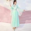 Женщины Китайский Hanfu Традиционный Танцевальный Костюм Костюм Han Princ Одежда Восточная Династия Тан Фея Dres H9HQ #