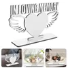 Frames Decor For Table Angel Po Frame Simulation Blank Manual Ornament Picture Sign Sublimation Home White