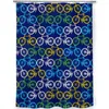 Tende da doccia Blu Bagno Bicicletta Bicicletta Ciclismo Tenda divisoria impermeabile Divertenti accessori per la decorazione della casa