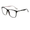 Men Women Fashion Eyeglasses on Frame اسم العلامة التجارية مصمم العلامة التجارية العادي نظارات نظرية بصرية قصر النظر Oculos H399