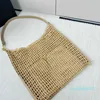 10A Stroh Hobo Bag Sommer Designer Strandtaschen Weben Schulter Unterarm Hobos Luxus Tote Handtasche Strand Totes Lafite Grass