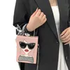 Caso forma embreagem mulher gilrs' crossbody saco bolsa feminina chique ombro sela em estilo fi para menina mulher l4d2 #