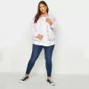 plus Size Spring Autumn Elegant Cott T-shirt Lg Sleeve Solid White Basic Tops Tee Large Size Casual Blouse 4XL 5XL 6XL 7XL K8bR#