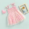 Girls Dresses Ma Baby 6M-4Y Toddler Infant Kid Dress Floral Print Tle Tutu Party Birthday Holiday For Summer Costume Drop Delivery Kid Dhksg