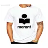 Summer Marant Tshirt Men Causal t Shirt 100 Cotton Harajuku Tshirt Oneck Male Hiphop Tshirts Fashion Brand Loose Tees G227322670