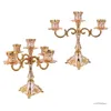 Kandelaars Elegante houder Europese standaard Home Specials Gelegenheid Bijeenkomsten Kopje Tafel Exquisites Decoraties