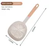 Spoons 2PCS Grade Strainer Basket Frying Fine Mesh Non-stick Bottom Foldable Handle Anti-scalding Heat Resistant Rust-proof