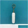 Keychains & Lanyards New Long Pom Chain For Women Faux Mink Fur Bag Charms Pendant Tassel Fluffy Car Ring Ornaments Wholesale L230314 Dhzoi