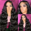 Wigs 180 Density 13x4 Body Wave Lace Front Human Hair Wigs Brazilian 360 13x6 HD Transparent Lace Frontal Wig For Women 4x4 Closure