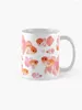 Canecas Flor de cerejeira Goldfish 2 Caneca de café Copos grandes para café