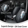 AUTOYOUTH Car Polyester Fiber Wear-resistant Fabric Seat Cover Universal PASSAT Variant for GOLF V