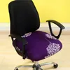 Chair Covers 1PCS Seat Cover For Computer Slipcover Stretch Office Spandex Protector Elastic Case
