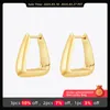 Kolczyki stadniskie Enfashion Aretes de Mujer Geometry Triangle for Women 18K Gold Planed in Enings Fashion Street Jewelry E241524