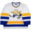 24S 2019 Minnesota Fighting Saints Springfield Indian Hockey Jersey Brodery Stitched Anpassa valfritt nummer och namntröja Hockey Jersey