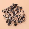 Frames 50pcs Love Wood Clips Beautiful Small Fixation for PO Painting (Pink)