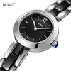 BUREI Merk Mode Zilver Rose Gouden Horloges Voor Vrouwen Luxe Waterdichte Saffier Casual Quartz Horloge Klok Reloj Mujer 240320
