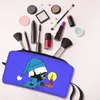 Resa Calimero på Night toalettartikar Bag Fi Carto Comic Makeup Cosmetic Organizer for Women Beauty Storage Dopp Kit Case 76ty#