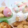 Aven Rabbit Molang Lanche Série Temporal Caixa Cega Brinquedo Surpresa Modelo Bonito Presente de Aniversário para Menina 240325