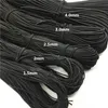 1,5 mm / 2 mm / 2,5 mm / 3 mm / 4 mm de haute qualité blanc noir rond élastique corde élastique corde élastique accessoires de couture bricolage 5m