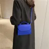 Sacs bleus pour femmes Nouveau coréen Fi Dames Sac à bandoulière Tendance Sacs à main Rétro Designer Luxe Femme Totes Sac à main pour les filles O9GB #