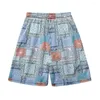 Herren-Shorts, hawaiianischer Strand und Damenbekleidung, 3D-Digitaldruck, lässiger Modetrend, Paar-Hosen