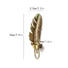 Candle Holders 1PC Metal Leaf Candleholder Creative Simple Wall Hanging Holder For Wedding Party Home Living Room Bedroom Decor Crafts