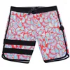 Mäns shorts 2024 Summer Fashion Men Board Bermuda Beach Simma för vattentät snabb torr badkläder