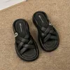Pantofole spesse tacco numero 40 dimensioni 44 tacchi bassi scarpe sandali di sandali originali per sneaker da donna sport zapatiilas ordine