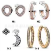 Family Ear Pan Studs Sterling Sier S925 Circle Xianghui Ear Studs Moon Female Creative Small Group Gives Girlfriend a Gift on Qixi