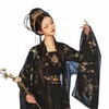 Chinese traditionele dans Cosplay Oud zwart Stage Performance-outfits x4hL#
