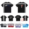 Trapstar Nova Impressão Homens Camiseta 22 Estilos Trapstars Peito Bordado Básico Mens Camisetas Marca Designer Camisa Camisas de Qualidade AAA Tee UE S--XL 352