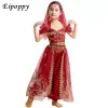indian Dance Costume Natial Dance Costume Exotic Princ Clothing I3Xr#