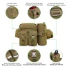 Bags 2019 Quality Men Outdoor Military Tactical Waist Backpack Waterproof Nylon Unisex Camping Hiking Pouch Kettle Bag Waist Package