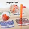 Giocattoli di intelligenza Colore magnetico in legno e labirinto di numeri Montessori Gioco di conteggio Puzzle da tavolo Cognizione educativa per bambini in età prescolare Dhvfs