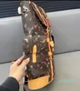 Designer-Rucksack für Herren und Damen, Vintage-Muster, klassische Schultasche, Wasserwelle