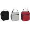 Dinnerware Lunch Bag-Insulated Box Durable Reusable Bag Adult Handbag Suitable For Men And Women