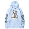 Anime Frieren Bead Journey's End Hoodie for Women Kawaii Tryckt Streetwear Autumn Winter Fleece Loose Plus Size Sweatshirts D7ph#