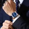 Wristwatches POEDAGAR Luxury Watch for Men Military Leather Man Wristwatch Quartz Clock Waterproof Luminous Date Week Mens Watches Reloj+box 24329
