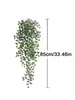 装飾的な花1PC人工データラ吊り植物3333INCHVINE WEDDING PARTY DECORATION GARDAN HOME OUTDOOR FARMHOUSEのための偽の葉