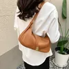 leftside Shoulder Side Bags for Women Leather Female New 2023 Spring Trend Fi Saddle Bag Green Handbags and Purses G3YH#