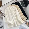 100kg Autumn And Winter Fi Temperament Fleece Lining Warm T-Shirt Plus Size Women's Basic Stand Collar Lace Tops r5rk#