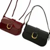 Frauen Schnalle Hobo Bag Fi Menger Bag Strap Verstellbare Lackleder Umhängetasche Vintage Tote Handtasche Mädchen Stilvolle Geldbörse X3TY #