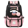 cinnamoroll Boys Girls Kids School Book Bags Women USB Bagpack Teenagers Canvas Laptop Travel Student Backpack G0tq#