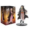 Anime manga anime 16 cm demon kimetsu no yaiba figur kamado tanjirou action figur agatsuma zenitsu nezuko krigare pvc modell leksaker 24329