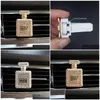 Interior Decorations Interior Decorations Diamond Per Bottle Decor For Vent Clip Air Freshener In Decoration Aroma Diffuser Car Access Dhdit